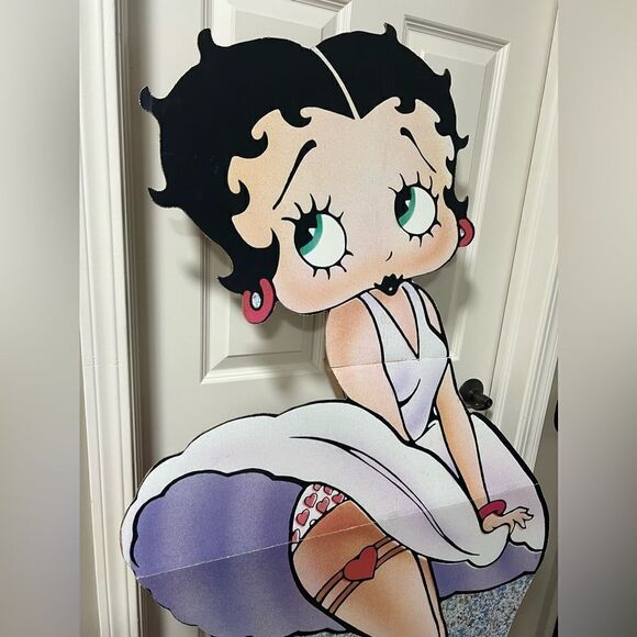 Vtg Betty Boop Marilyn Monroe 64” Cardboard Cutout 1987 Life Size VERY R… - Picture 2 of 8
